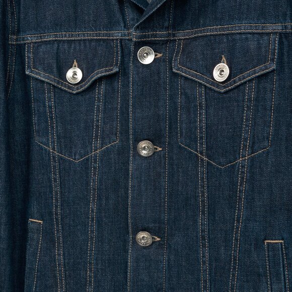 Brunello Cucinelli SS22 Blue Cotton-Denim Jean Jacket - Picture 11 of 16